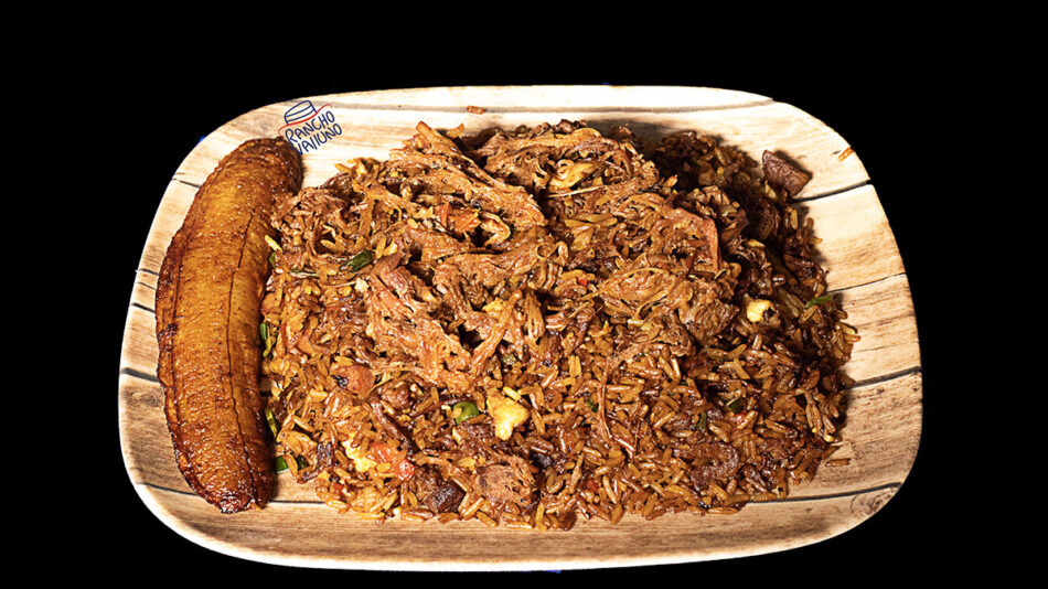 Arroz trifásico al wok