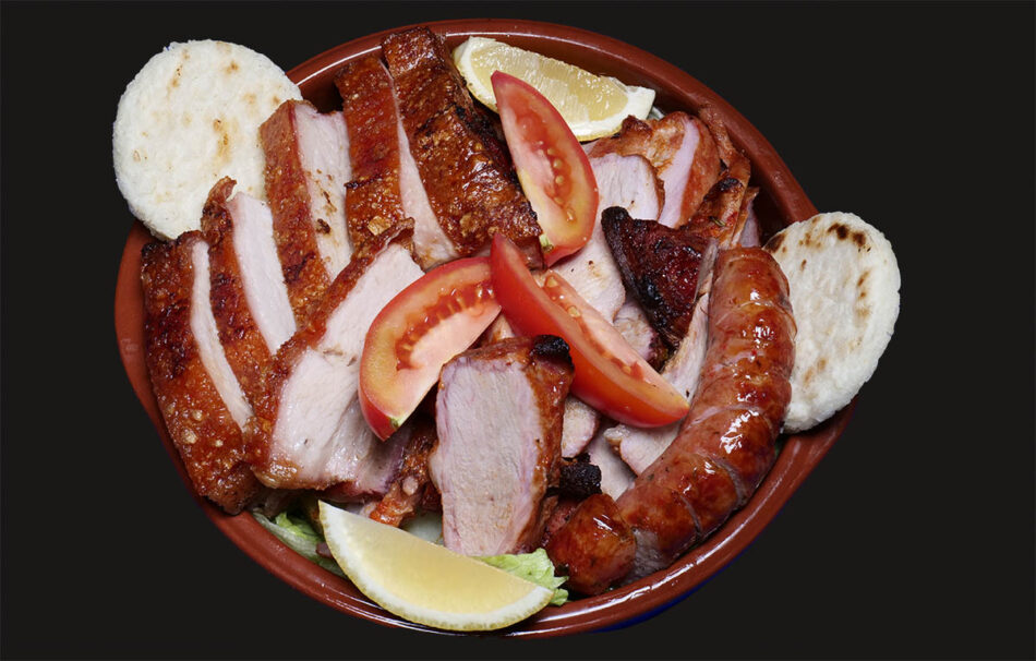 Cerdo Asado al barril