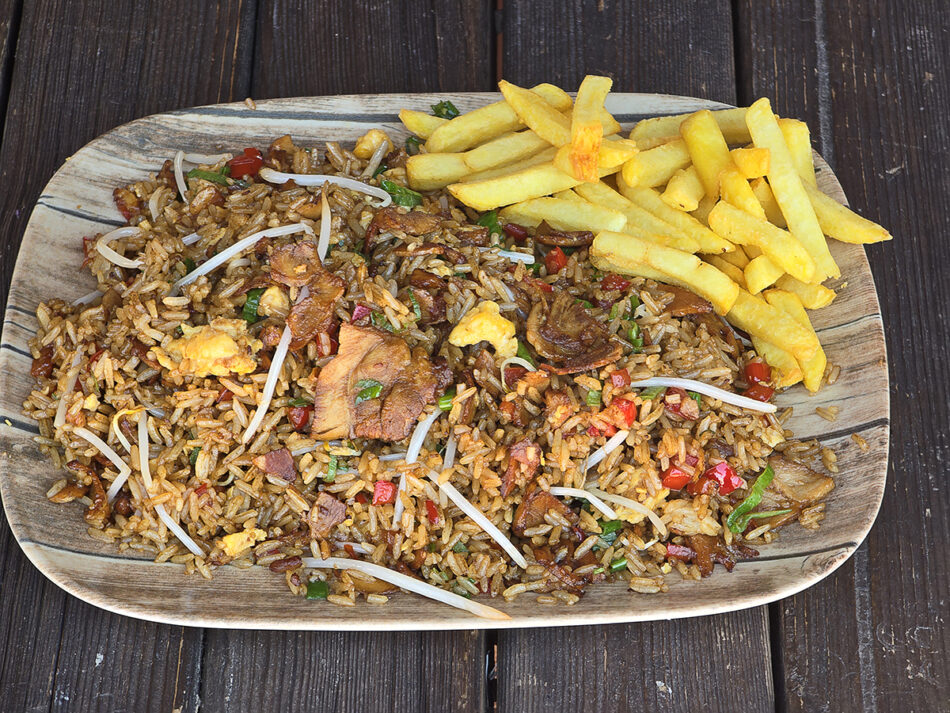 Arroz chino Kebab
